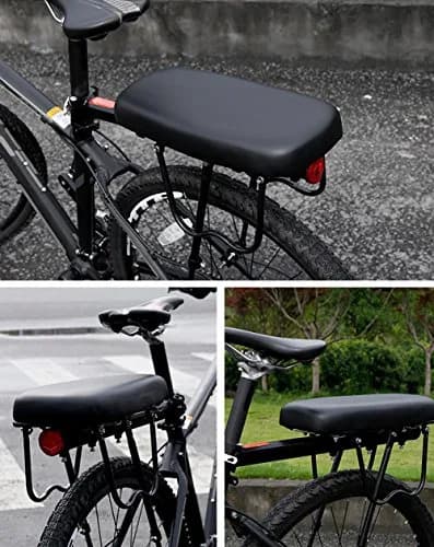 TOPCABIN Bicycle Manned Cushion Mountain Bike Back Seat | Comfortable Saddle for Kids & Adults thumbnail 6