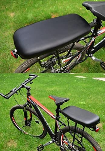 TOPCABIN Bicycle Manned Cushion Mountain Bike Back Seat | Comfortable Saddle for Kids & Adults thumbnail 9