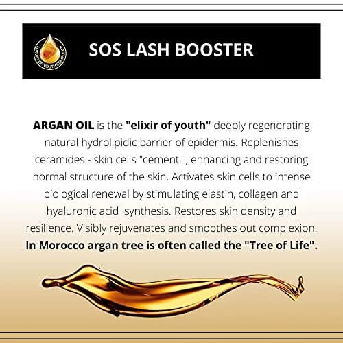 EVELINE COSMETICS Lash Booster Eyelash Serum with Argan Oil | 10ml (0.34 Fl Oz) thumbnail 6