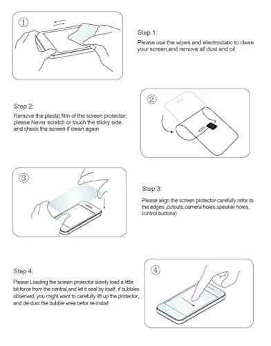 (Pack of 2) Tempered Glass Screen Protector for Nintendo Wii U, AKWOX 0.3mm 2.5D High Definition 9H | Premium Clear Screen Film thumbnail 6