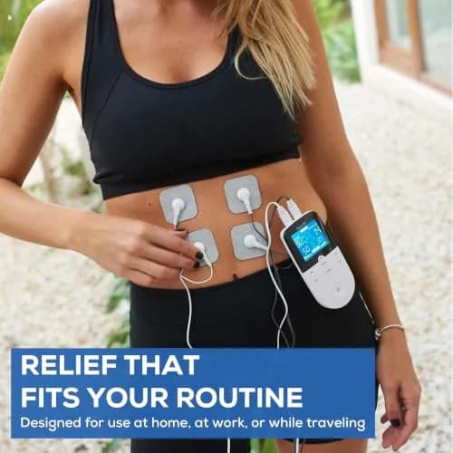 Beurer EM49 Digital TENS & EMS Device with 15 TENS Programs & 35 EMS Programs | 11.2 cm (4.4 in) Length x 16.5 cm (6.5 in) Height x 22.4 cm (8.8 in) Width thumbnail 5