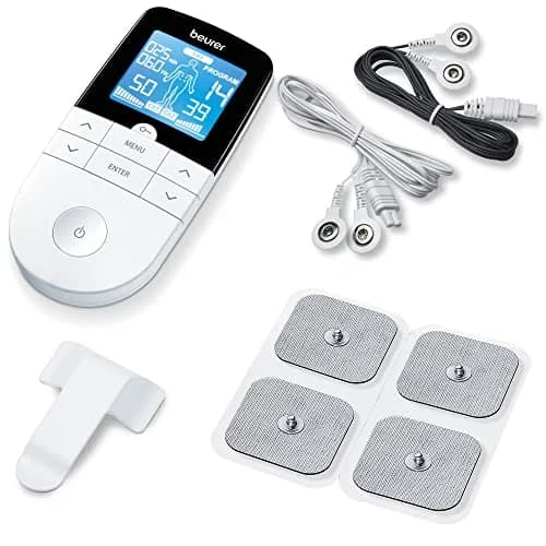 Beurer EM49 Digital TENS & EMS Device with 15 TENS Programs & 35 EMS Programs | 11.2 cm (4.4 in) Length x 16.5 cm (6.5 in) Height x 22.4 cm (8.8 in) Width thumbnail 1