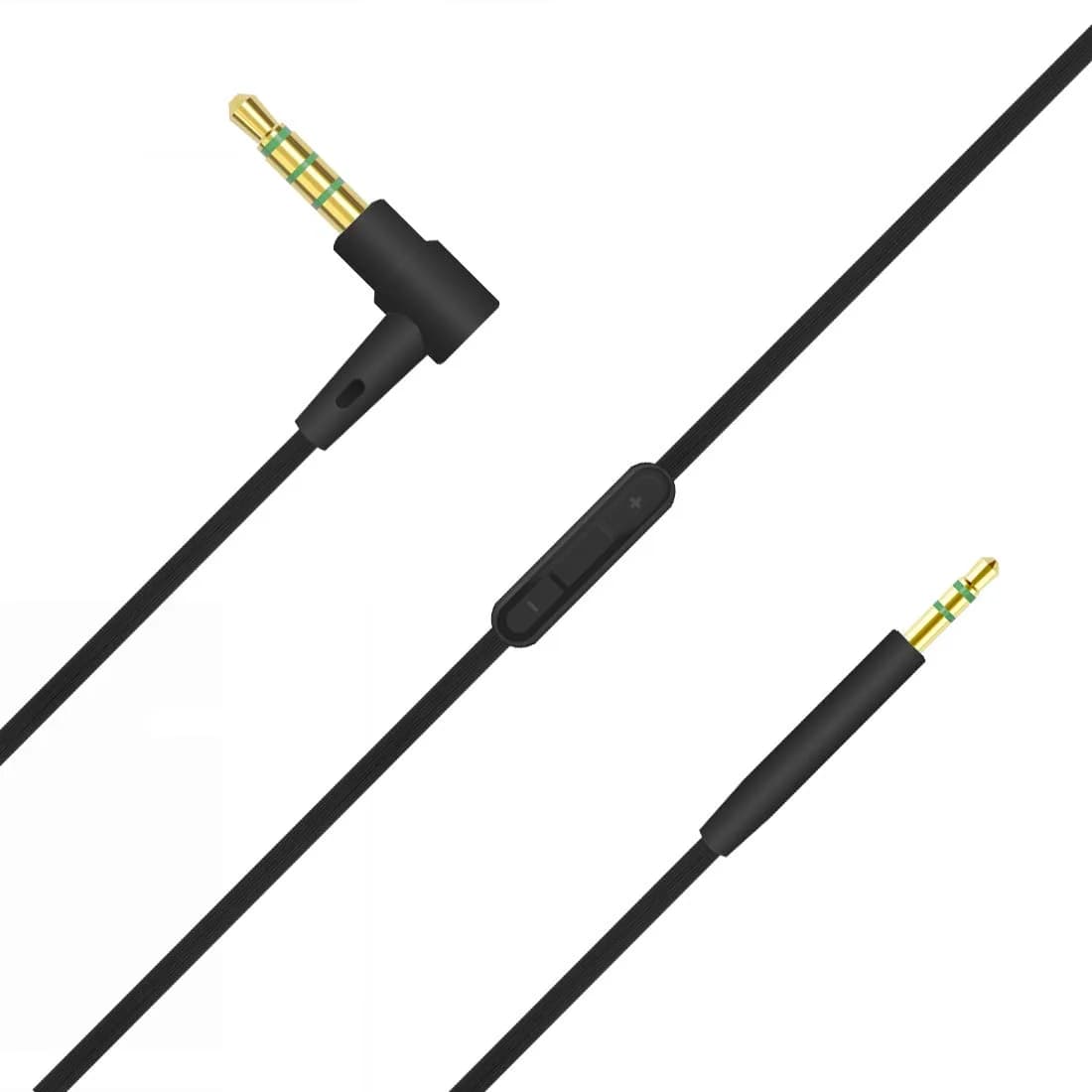 GEEKRIA Audio Cable with Mic Compatible with Bose QC Ultra II/SE/45/35 II, 700 Headphones, 3.5mm to 2.5mm Replacement Stereo Cord with Inline Microphone (1.2 m / 4 ft) - view 9