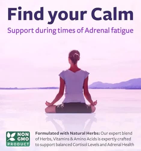 Healths Harmony Adrenal System Support & Cortisol Manager 60 Capsules | Maintain Stress & Cortisol Balance thumbnail 3