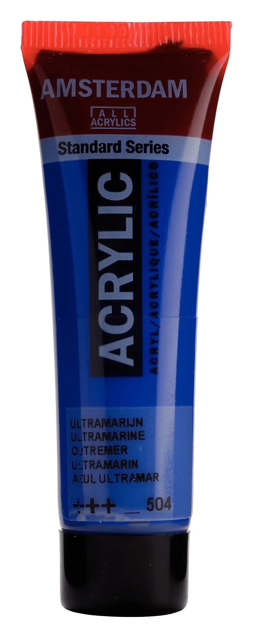 Amsterdam Standard Series Acrylic Paint Tube 20ml Ultramarine 504 | Professional Grade, Alkali Resistant