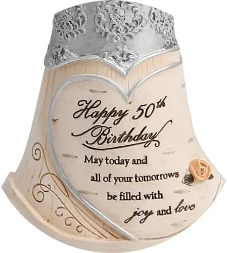 Pavilion Gift Company 50th Birthday Angel Figurine 15.24 cm (6") | Classic Birthday Gift thumbnail 7