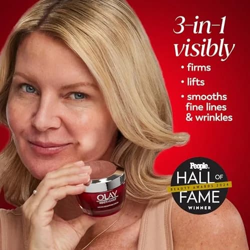 Olay Regenerist Micro-Sculpting Cream Face Moisturizer 0.5 oz | Deep Hydrating Anti-Aging Formula thumbnail 3