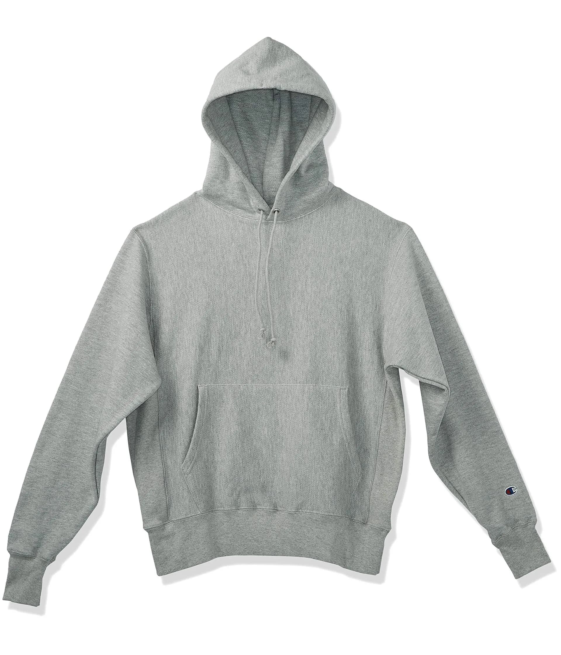 Champion Heavyweight Fleece Hoodie, Oxford Gray, XX-Large US | Classic Reverse Weave Sweatshirt - main product image