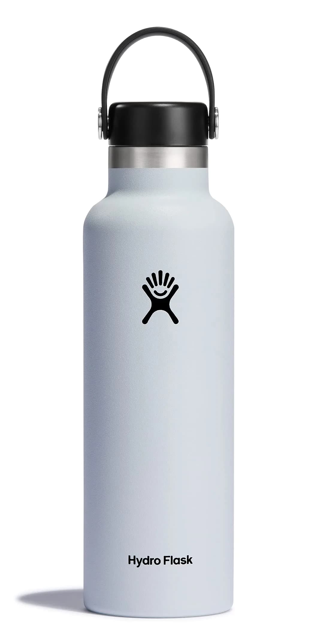 Hydro Flask Standard Mouth 21 Oz Water Bottle - Insulated Stainless Steel, Leakproof - White - main product image