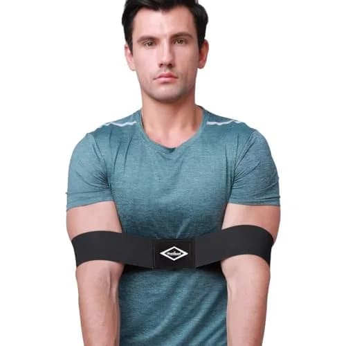 Scott Edward Pro Golf Swing Training Aid Arm Band | Standard Large Blue thumbnail 3