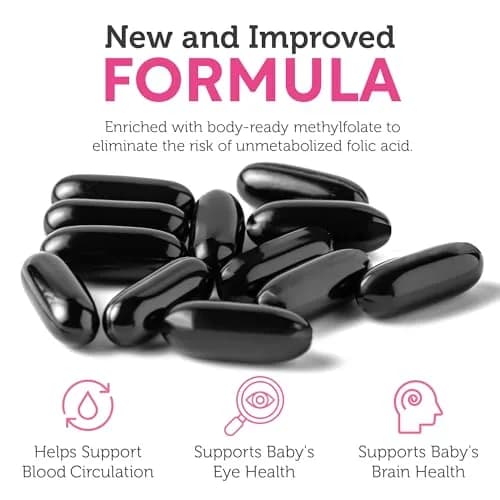 Zahler Prenatal +DHA 300 - Prenatal Vitamin with Methylated Folate & DHA for Pregnant Women - Support for Mom & Baby - 60 Softgels thumbnail 5