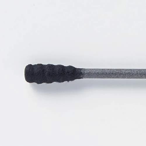 MUJI Black Cotton Swabs 200 Count | Spiral Tip for Precise Cleaning thumbnail 3
