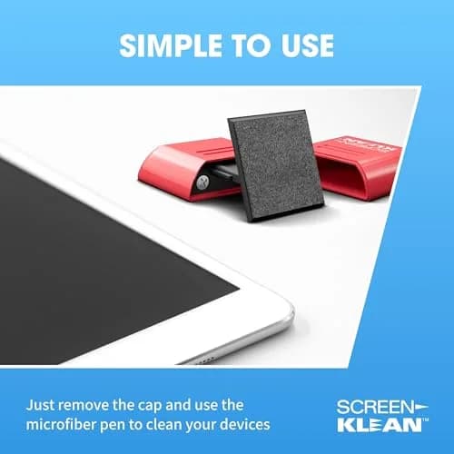 CarbonKlean ScreenKlean Tablet Screen Cleaner, Injected Pink, 1 Count | Safe, Reusable & Effective thumbnail 4