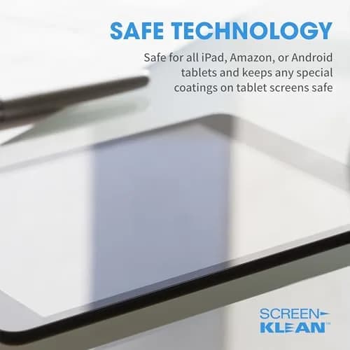 CarbonKlean ScreenKlean Tablet Screen Cleaner, Injected Black | Reusable, Microfiber, 150+ Uses thumbnail 5