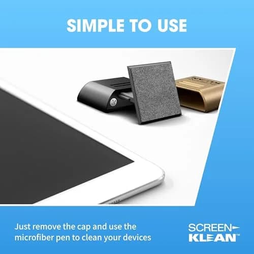 CarbonKlean ScreenKlean Electroplated Gold 1 Count | Reusable & Portable Screen Cleaner thumbnail 4