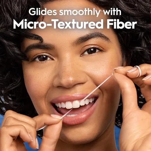 Oral-B Glide Deep Clean Dental Floss, Cool Mint, 6 Pack (787.4 ft Total) | Dentist Recommended for Plaque Removal thumbnail 8