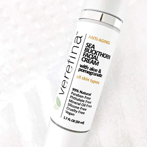 Verefina Sea Buckthorn Anti-Aging Facial Cream 1.7 oz | Natural, Paraben-Free, Sensitive Skin thumbnail 3
