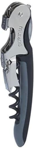 Franmara 3165-BU Soft-Touch Waiter's Corkscrew with Nonstick Spiral & Bottle Opener 10.9cm (4.3in) | USA Import thumbnail 1