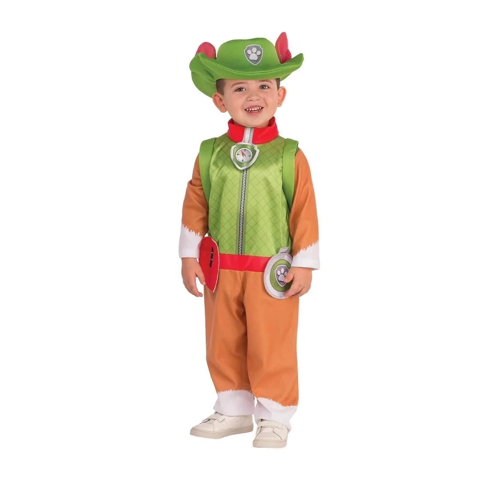 Rubies Paw Patrol Tracker Puppy Costume X-Small | Officially Licensed Character Jumpsuit, Hat & Pup Pack