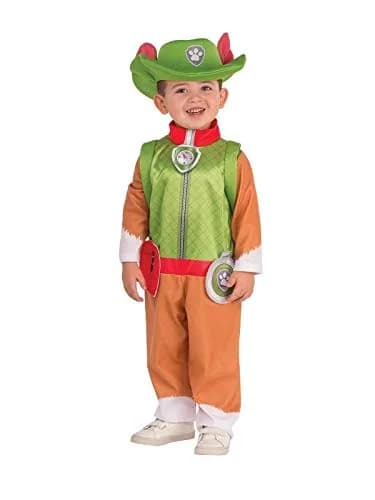 Rubies Paw Patrol Tracker Puppy Costume X-Small | Officially Licensed Character Jumpsuit, Hat & Pup Pack thumbnail 1