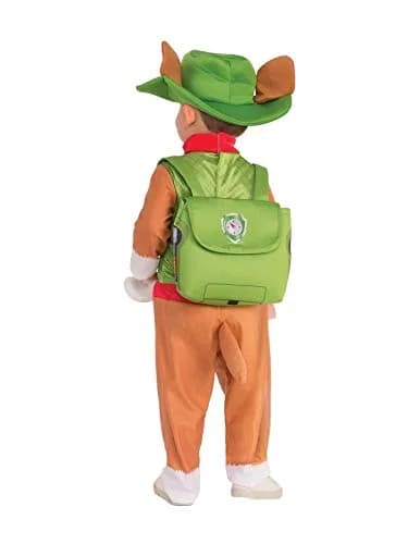 Rubies Paw Patrol Tracker Puppy Costume X-Small | Officially Licensed Character Jumpsuit, Hat & Pup Pack thumbnail 2