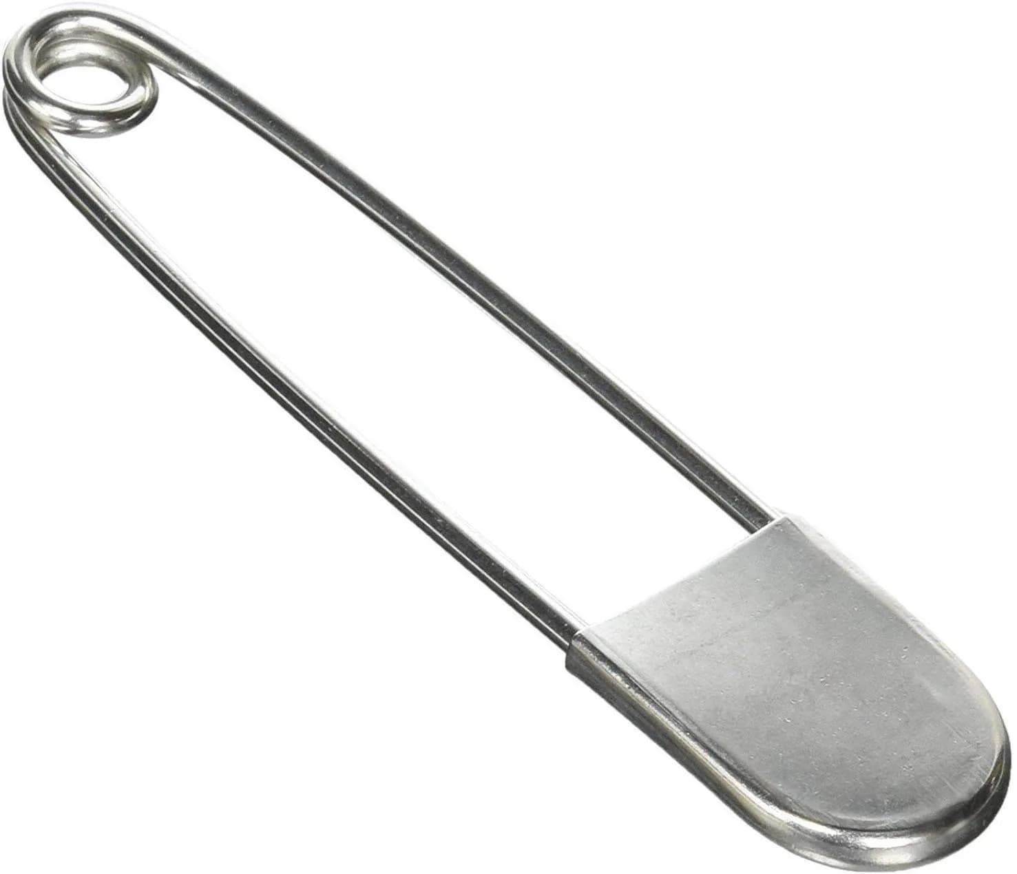 Coitak Large Safety Pins 5 inch (12.7 cm) 10 PCS Stainless Steel | Heavy Duty XL Laundry Pins for Blankets - main product image