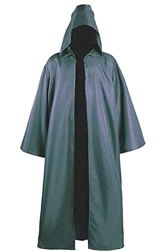 Gothden Adult Halloween Costume Tunic Hoodies Robe | Scary Cosplay Cape for Men & Kids thumbnail 1
