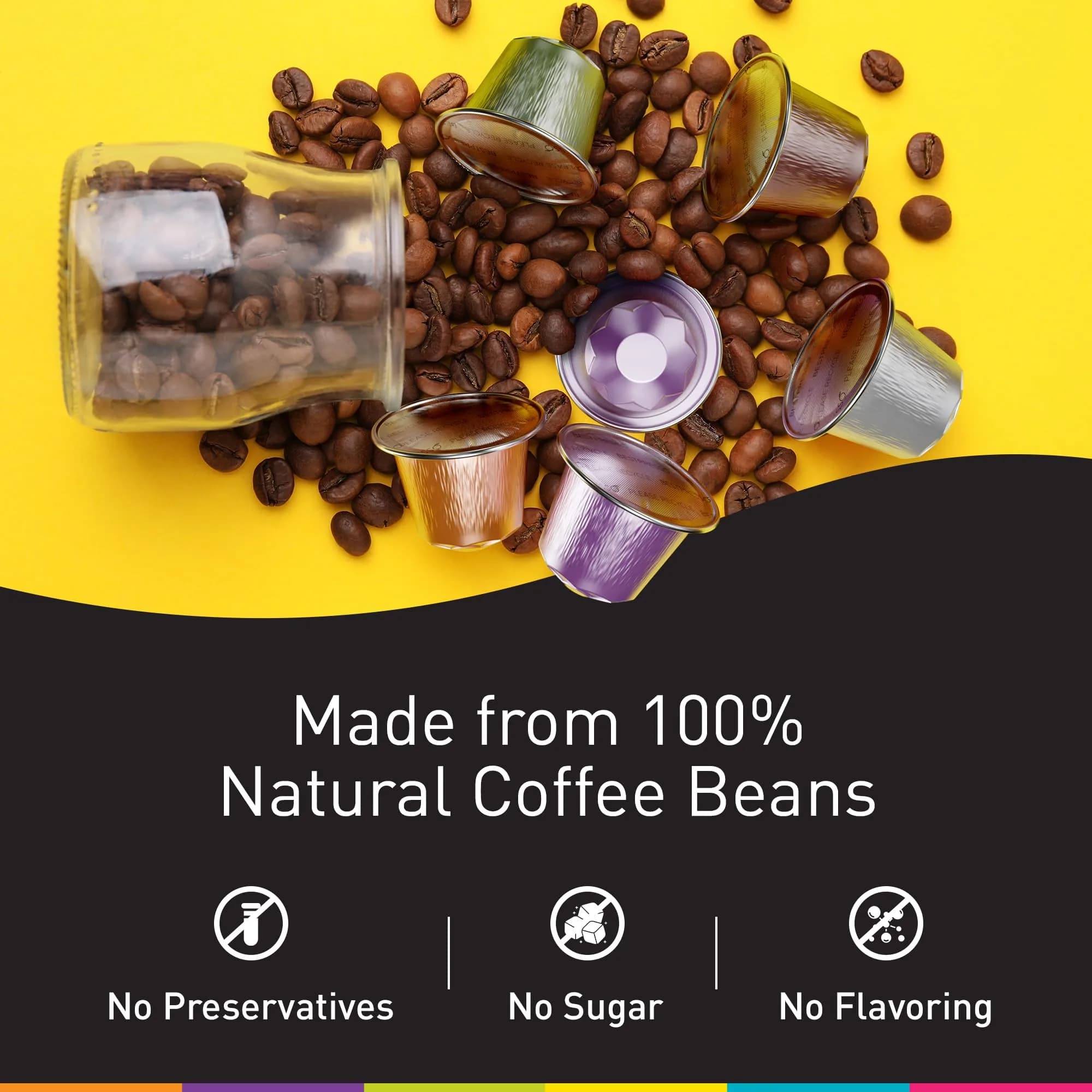 Bestpresso Coffee for Nespresso Original Machine 120 Aluminum Pods | Certified Genuine Espresso Intenso Blend thumbnail 4