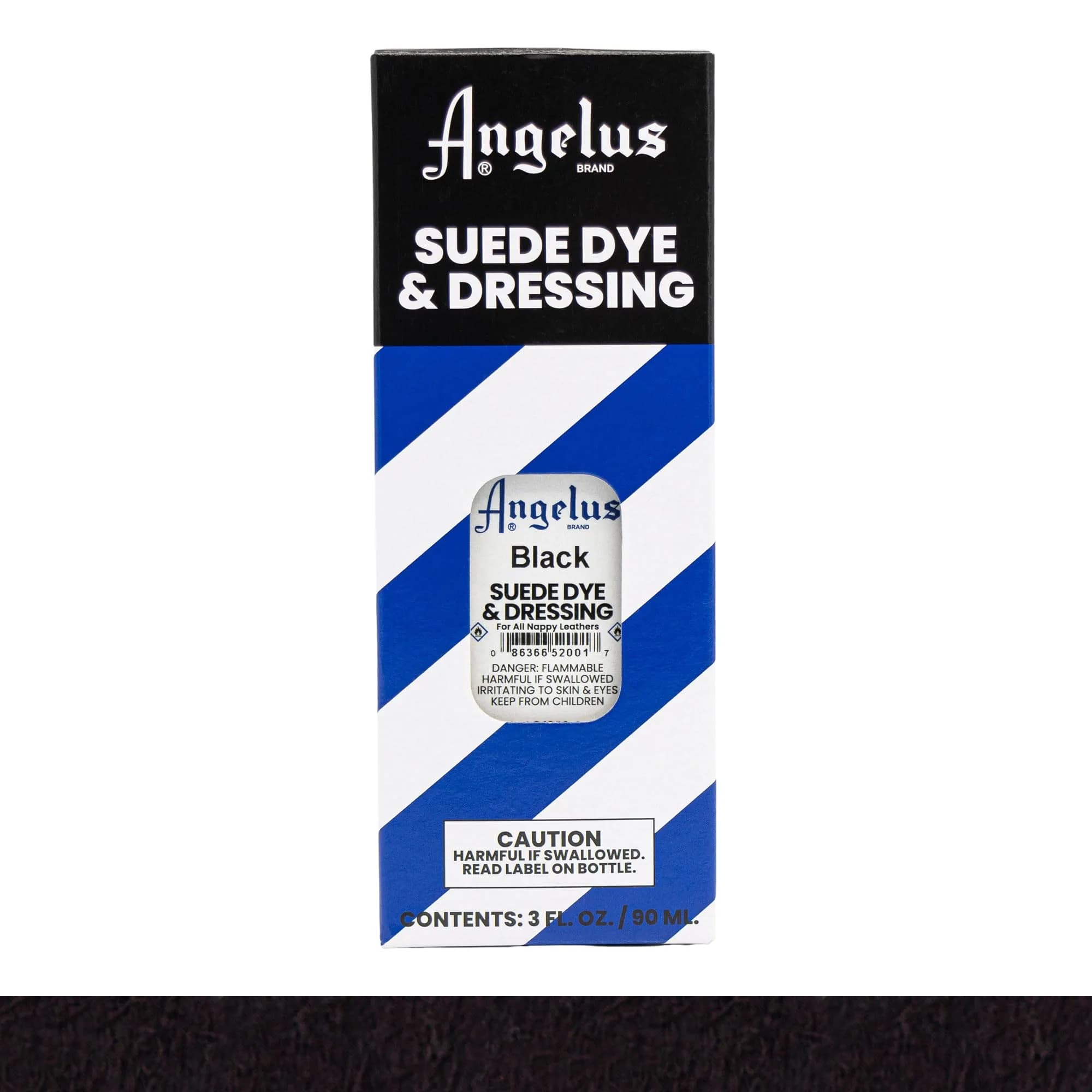 Angelus Black Suede Dye 88.7 ml (3 oz) | Restores Faded Suede & Nubuck - view 4