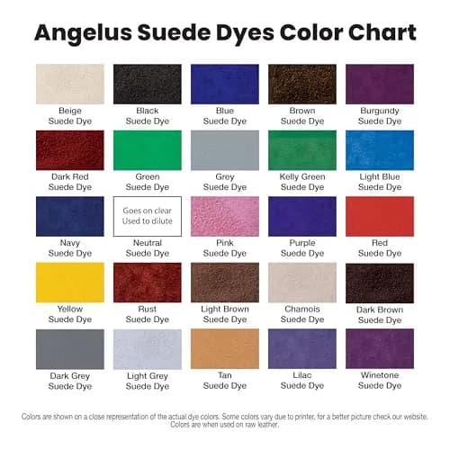 Angelus Black Suede Dye 88.7 ml (3 oz) | Restores Faded Suede & Nubuck thumbnail 5