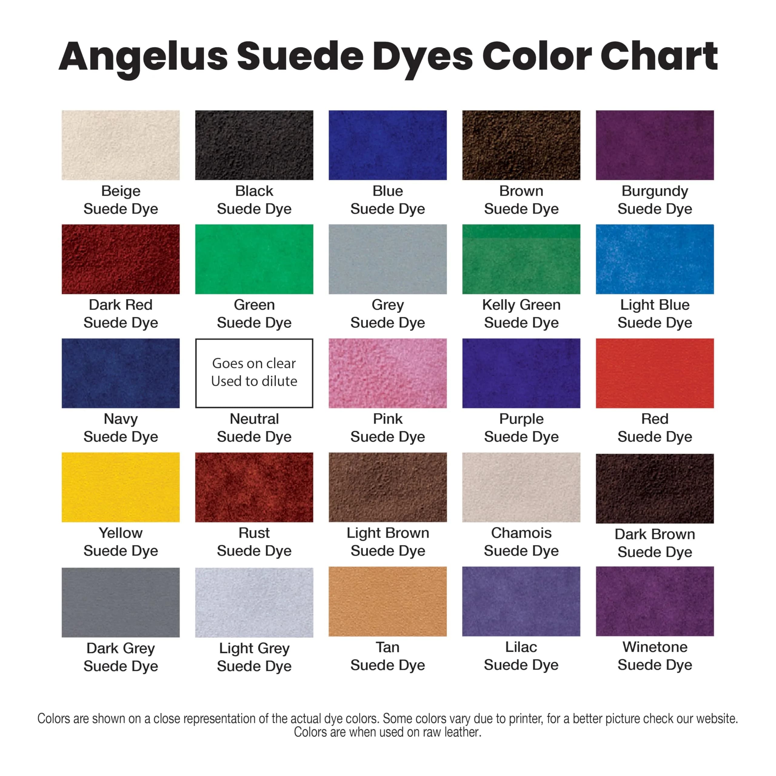 Angelus Red Suede Dye 88.7 ml (3 oz) | Restores & Enhances Nappy Leather - view 5