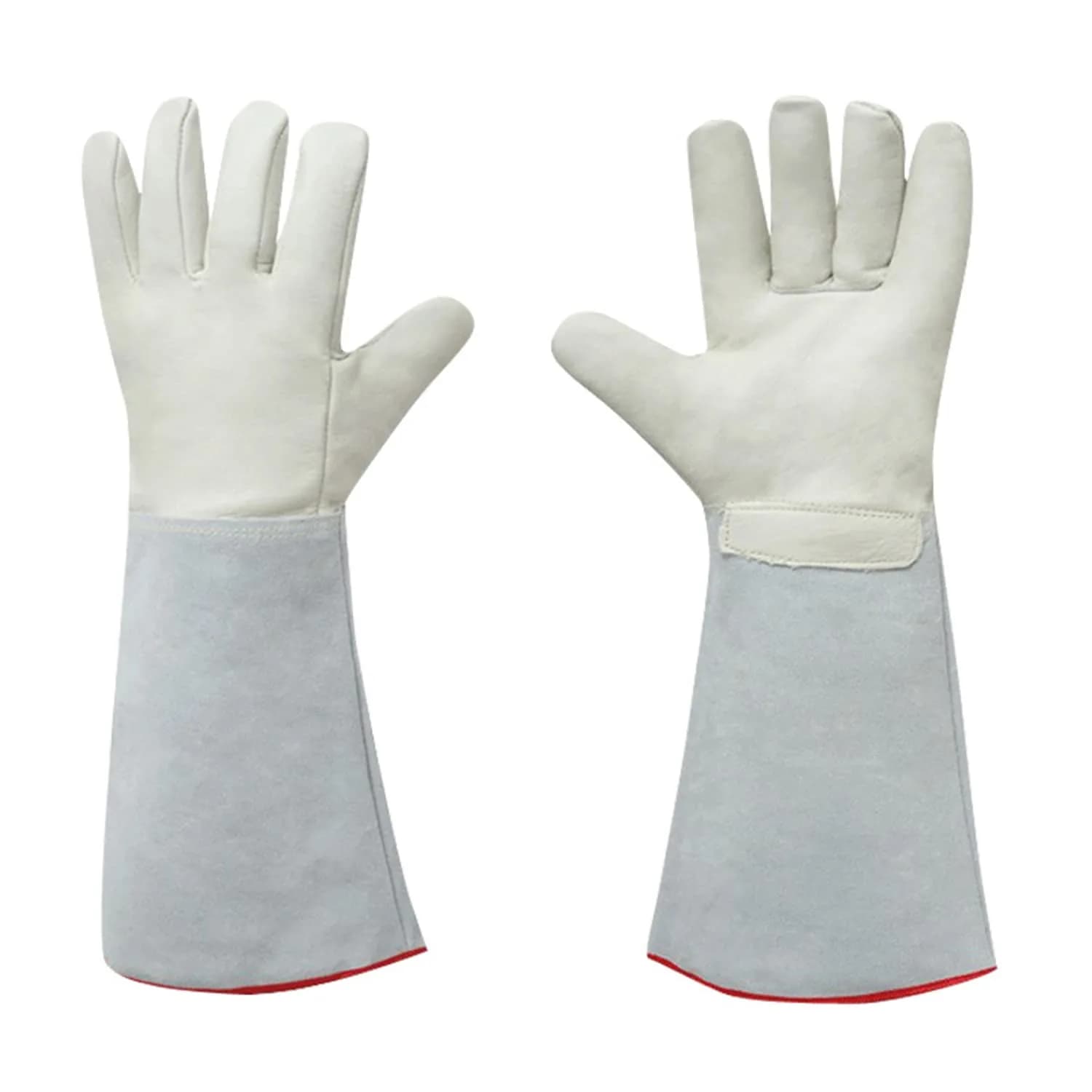 Inf-way White Elbow Length Cryogenic Gloves - 17.7" for Extreme Cold Protection — White Elbow Length/17.7"