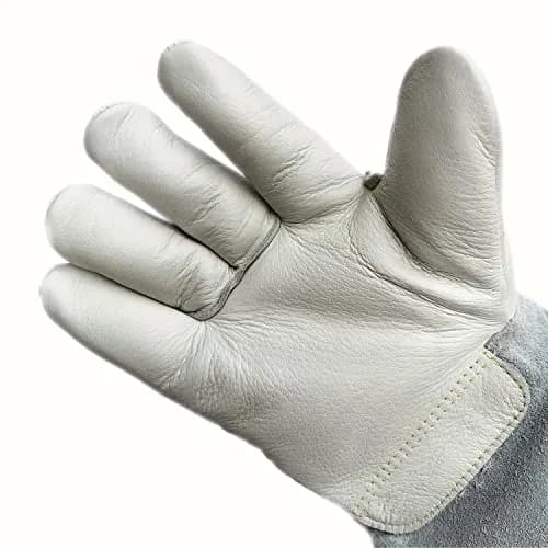 Inf-way White Elbow Length Cryogenic Gloves - 17.7" for Extreme Cold Protection thumbnail 3