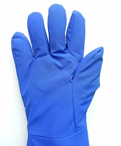 Inf-way Cryogenic Gloves Blue Wrist Length/13" | EN 511 Certified for -268°C Protection thumbnail 3