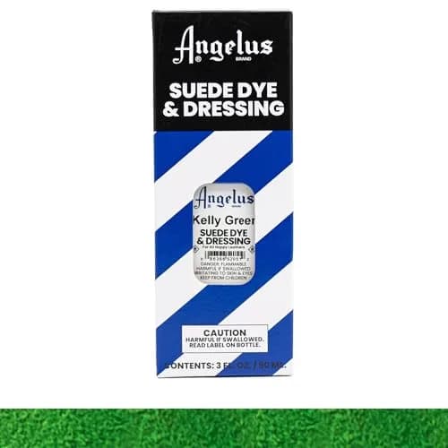 Angelus Kelly Green Suede Dye 88.7ml (3 oz) | Restores Nappy & Smooth Leather thumbnail 2