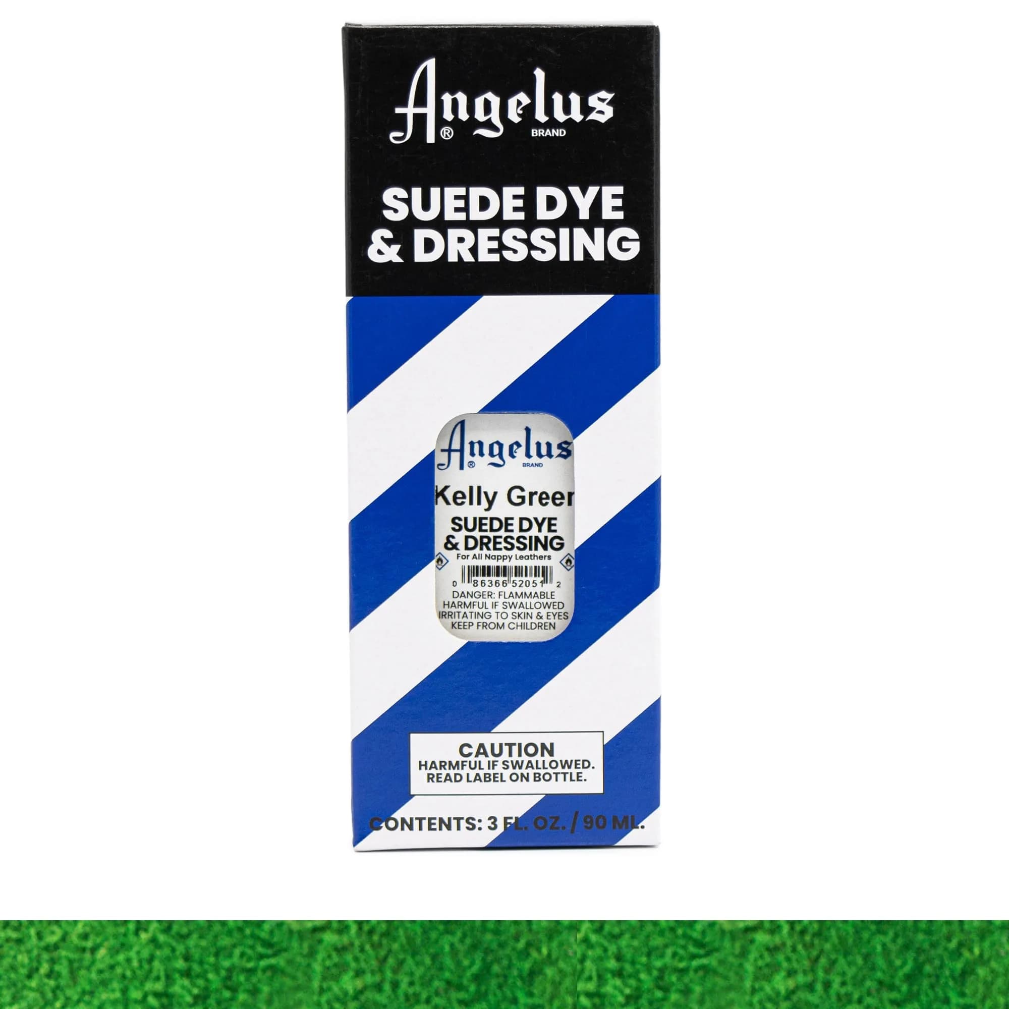 Angelus Kelly Green Suede Dye 88.7ml (3 oz) | Restores Nappy & Smooth Leather - view 2