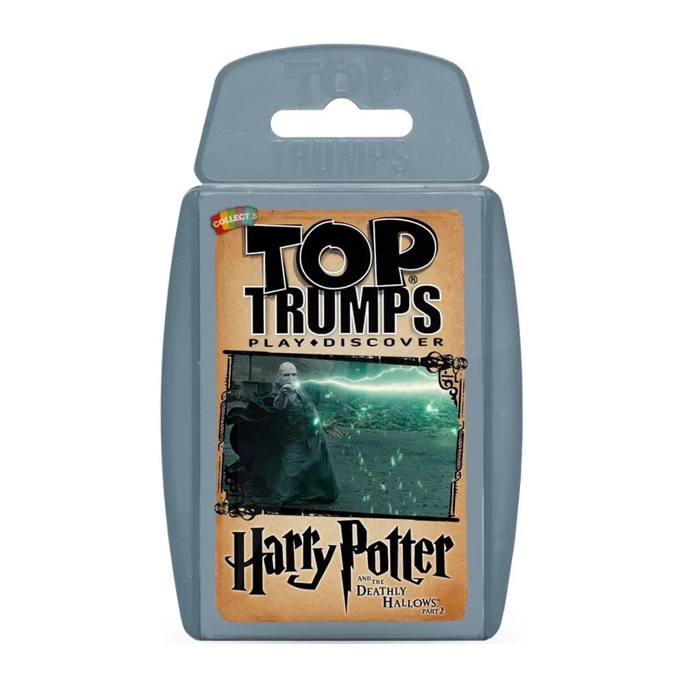 Top Trumps Harry Potter & The Deathly Hallows Part 2 Card Game 110g (3.88 oz) | Educational Game for Kids 6-12 Years - main product image