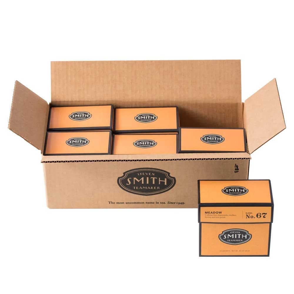 Steven Smith Teamaker Herbal Tea - Meadow - 6 Pack | Caffeine Free, Herbal & Sugar Free Tea in India