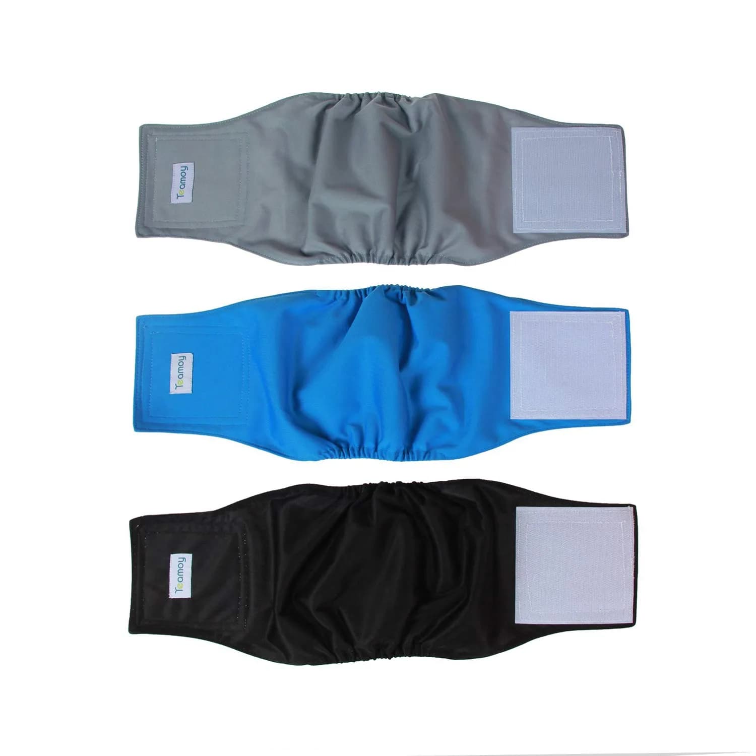 Teamoy Male Dog Belly Band, Reusable Wrap Dog Diapers, Pack of 3, Small | Leak-Proof & Washable for Male Dogs - main product image