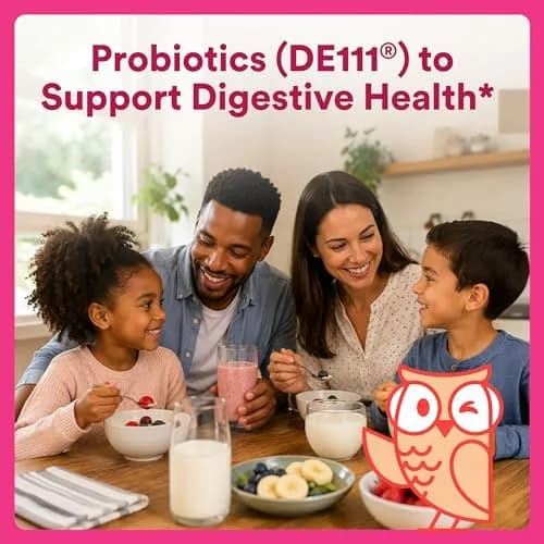 SmartyPants Kids Probiotic & Prebiotic Gummies Grape 60 Count (30 Day Supply) | Clinically Studied for Digestive & Immune Support thumbnail 4