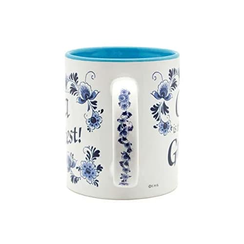 Essence of Europe Gifts Blue Ceramic Coffee Mug 355ml (12 oz) | Opa is the Greatest thumbnail 6