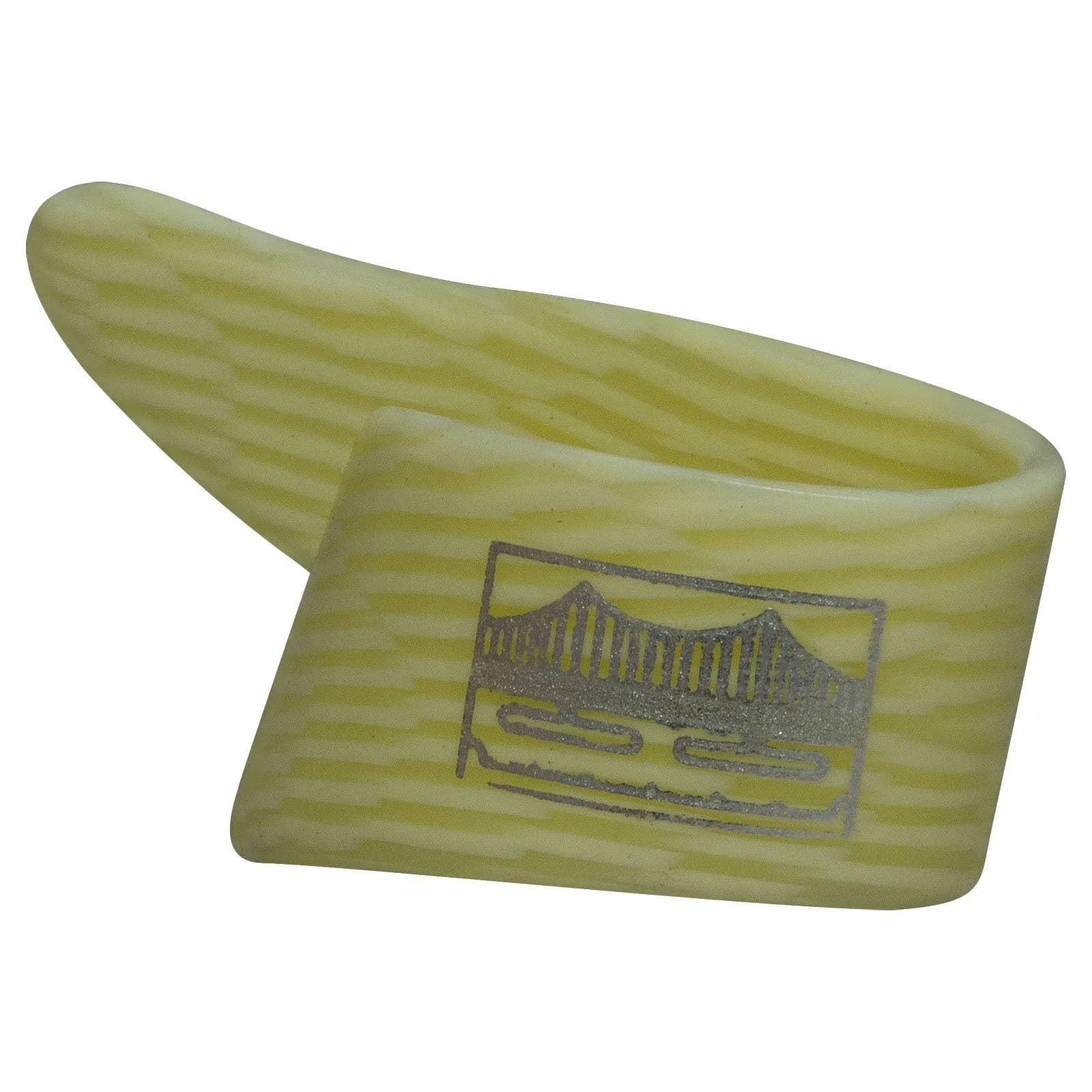 Golden Gate GP-12-4PK Grained Ivoroid Thumb Picks Small | Durable Vintage Guitar & Banjo Picks — Ivoroid