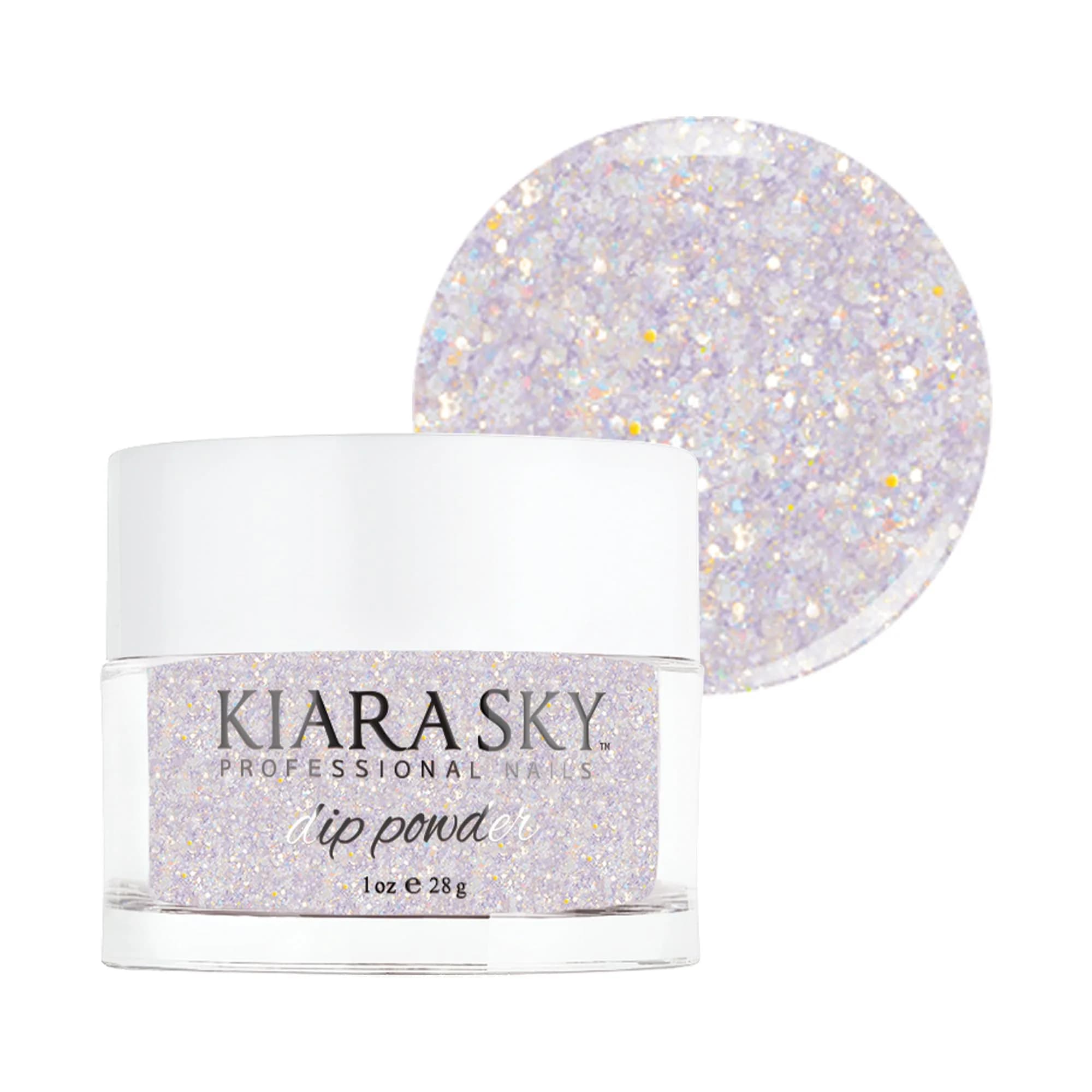 Kiara Sky Dip Powder-SWEET PLUM 1 Ounce | Glitter Plum Nail Art & Strengthening — Sweet Plum