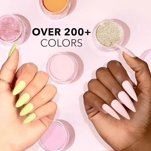 Kiara Sky Dip Powder-SWEET PLUM 1 Ounce | Glitter Plum Nail Art & Strengthening thumbnail 7