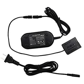Snnisttek Camera AC Power Adapter Kit with DMW-DCC8 DC Coupler for Panasonic Lumix GH2 GX8, 8.4V 2A (US Plug) thumbnail 2