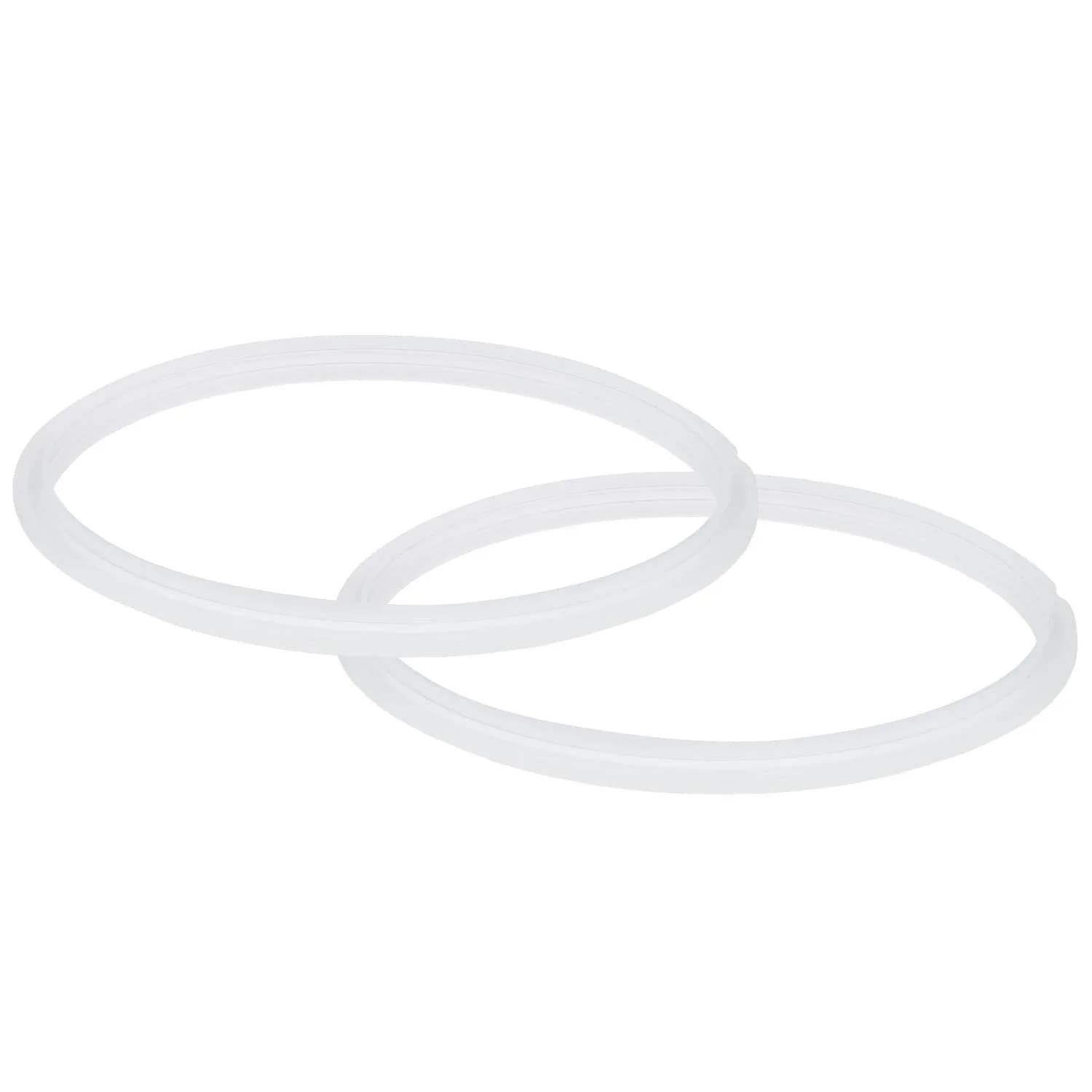 Instant Pot Clear Silicone Sealing Rings 2-Pack (6L/5Qt) | Genuine Parts for Pressure Cooker Safety - view 3