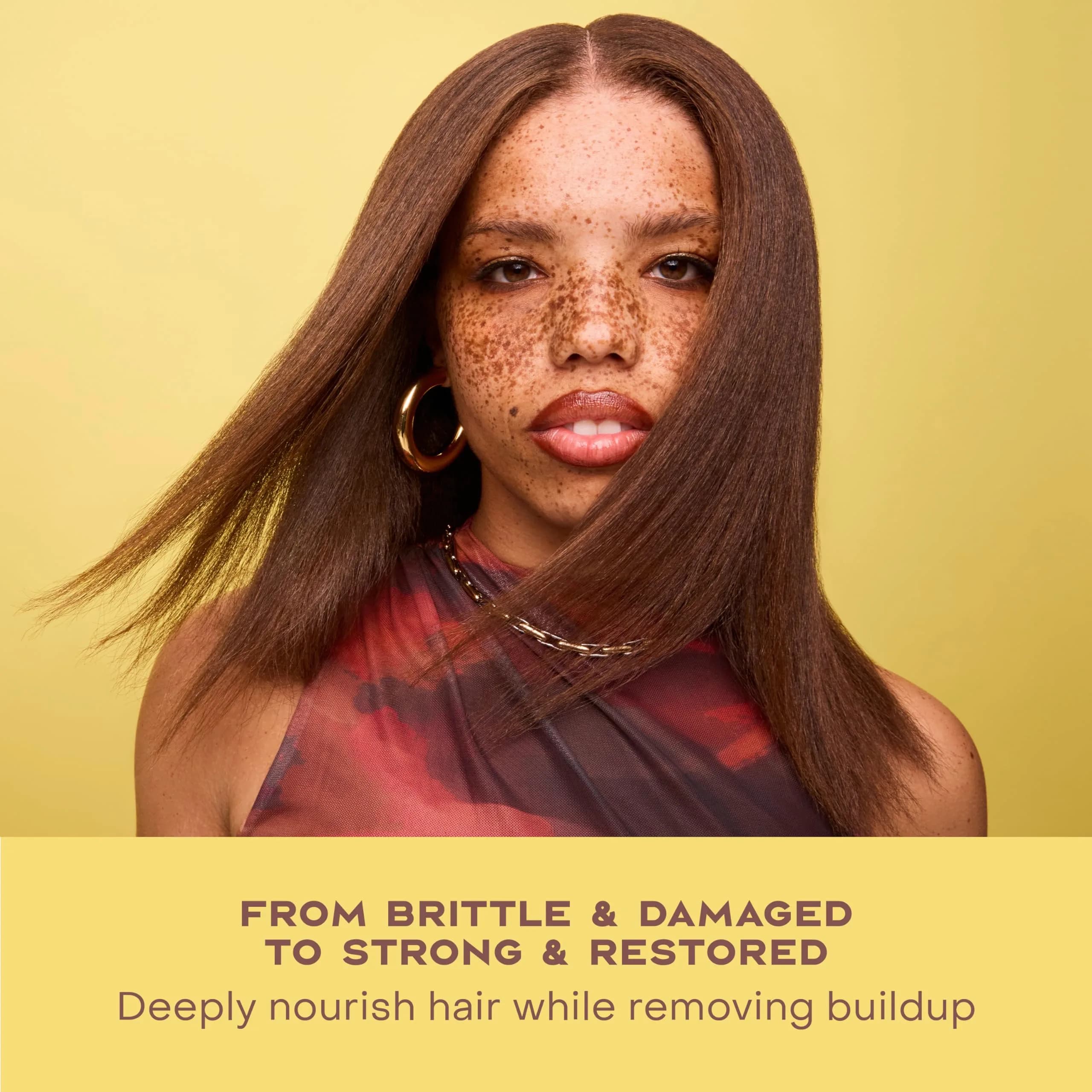 Shea Moisture Strengthen and Restore Shampoo Pure Jamaican Black Castor Oil 384ml (13 fl oz) | Cleanses and Nourishes Damaged Hair - view 7