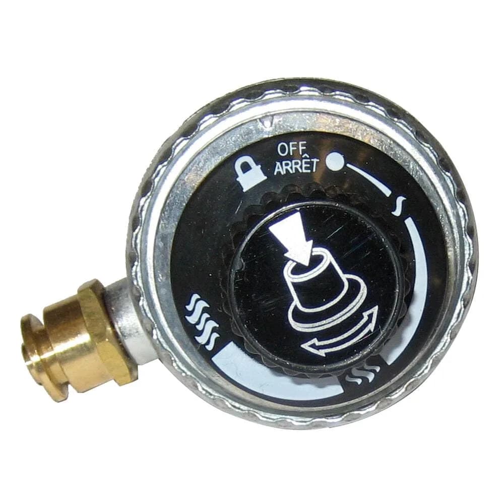 Kuuma LP Gas Regulator for Kettle | Solid Plastic, Black, One Size, Made in the USA