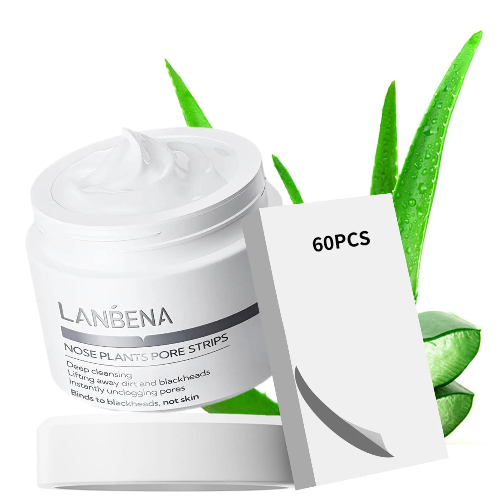 LANBENA Blackhead Remover Mask Charcoal Peel Off Mask 125ml (4.23 Fl Oz) | Deep Cleansing Pore Minimizer - main product image