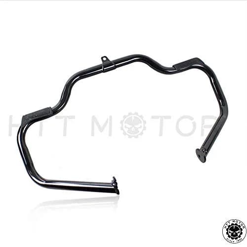 HTTMT EG03 Black Engine Guard Crash Bar for Harley Touring 2009-2017 | Heavy Duty Steel 1.25 inch thumbnail 5